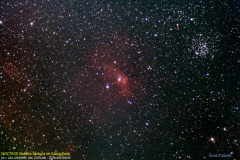 NGC7634 The Bubble Nebula in Cassiopeia