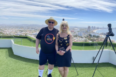 Marie and Gord on the Tramonto roof