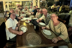 Winnipeg RASCals enjoy a dinner in Mazatlan