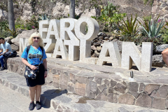 Ready to climb Faro Mazatlan to the lighthouse!