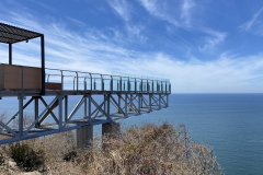 Crystal walkway at Faro Mazatlan (closed unfortunately)